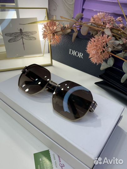 Солнцезащитные очки Dior коричневые (203)