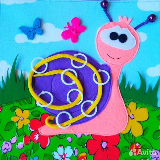 Книжка - малышка из фетра