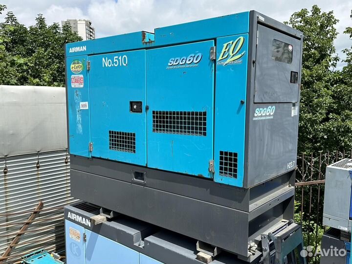 Электростанция airman SDG60-0310 / 50 Квт. / 380V