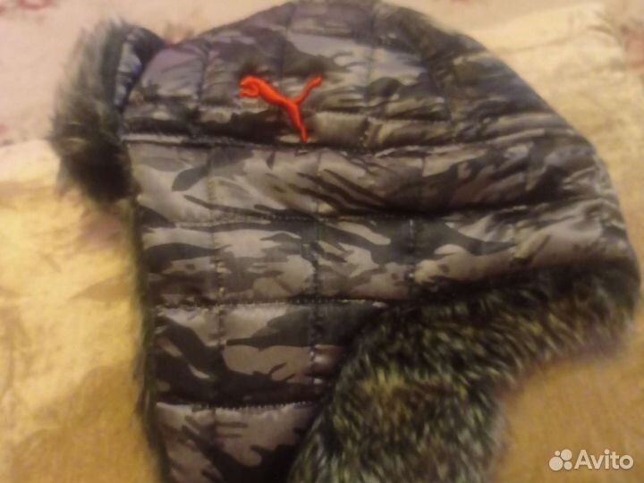 Шапка ушанка мужская