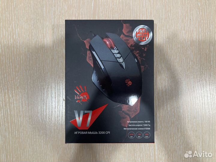 Игровая мышь A4Tech Bloody V7