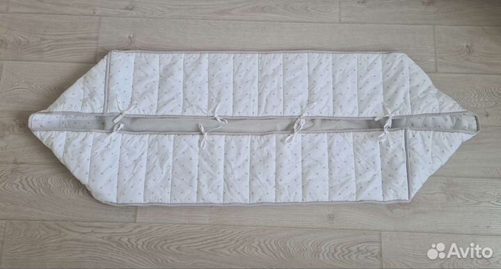 Мягкий бортик в кроватку Икеа Ленаст