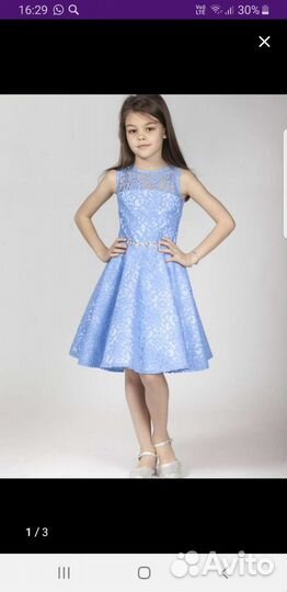 Платье для девочки рост 158