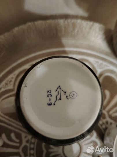 Кофейный набор СССР фарфор