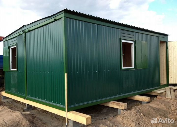 Офис из двух бытовок (обк-08)