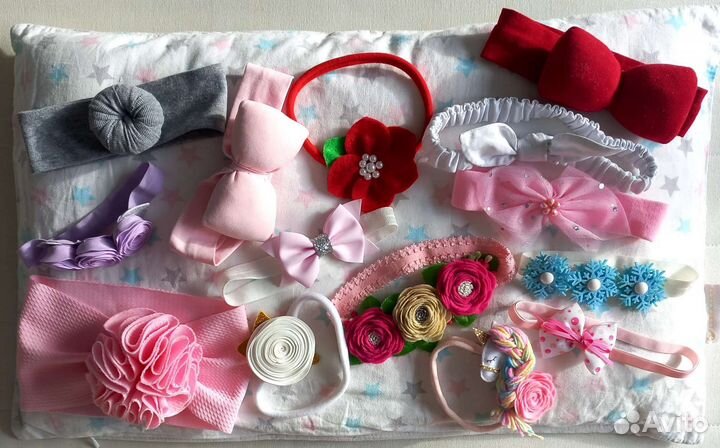 Повязки на голову для малышки