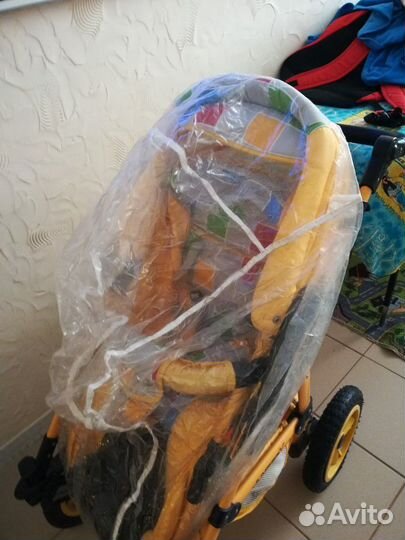 Коляска люлька + прогулочная