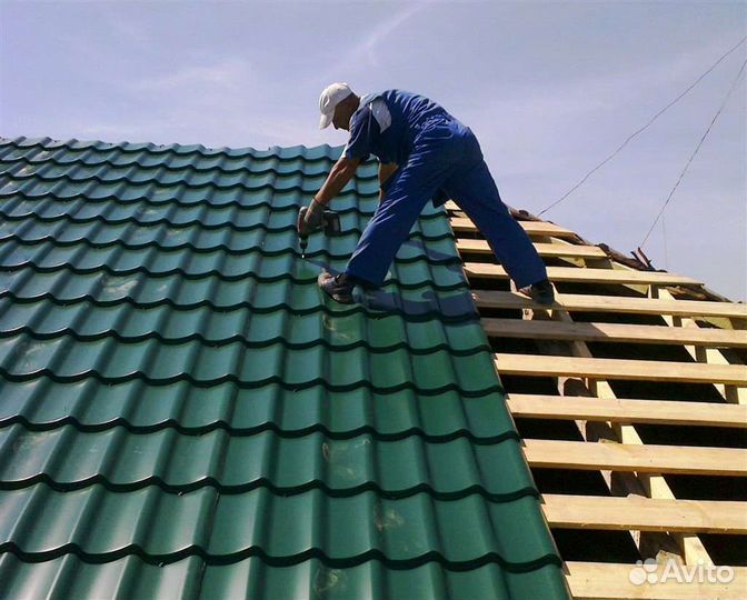 Фасадные работы кровля