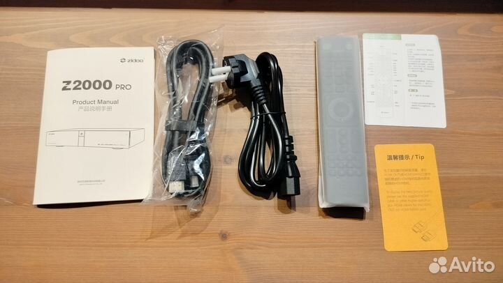 Медиаплеер Zidoo Z2000 PRO, гарантия, настройка