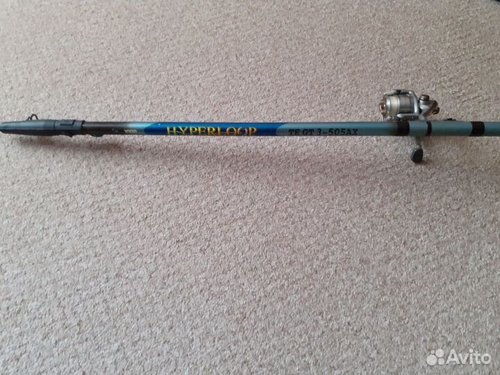 Катушка, удилище