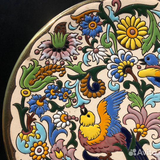 Тарелка декоративная керамика Sevilla