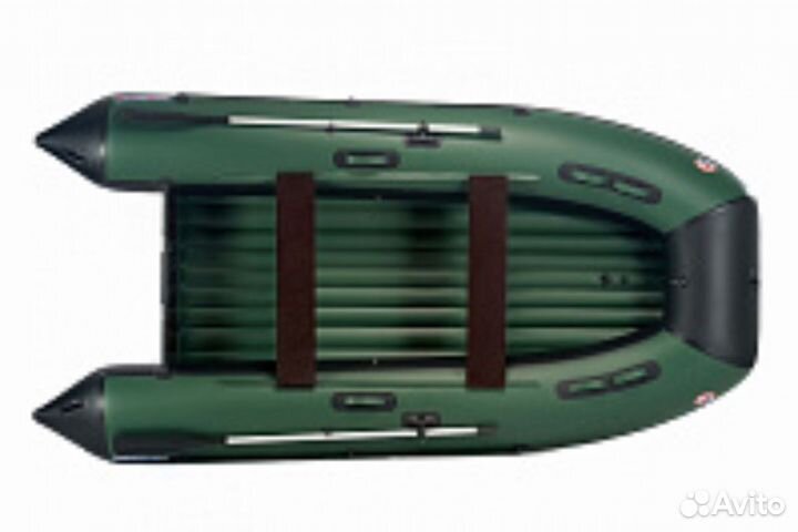 Премиальная лодка mishimo lite DF 430 Black\Green