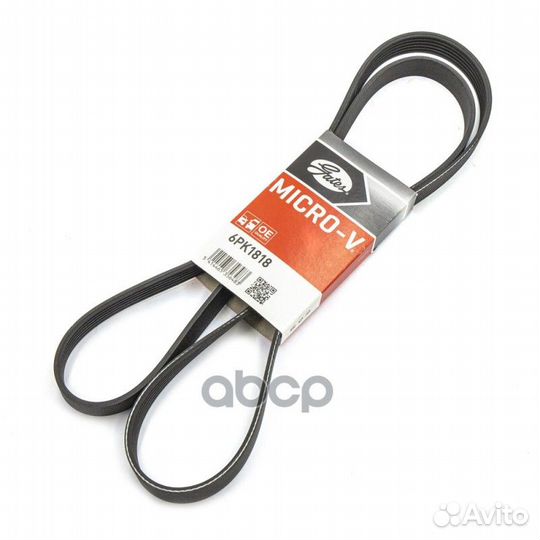 Ремень поликлиновый Gates 6PK1818 Gates