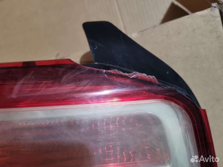 Задние фонари на renault logan