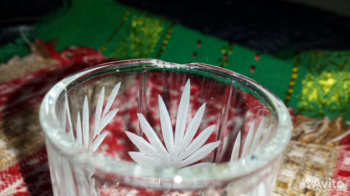 Хрустальные стаканчики