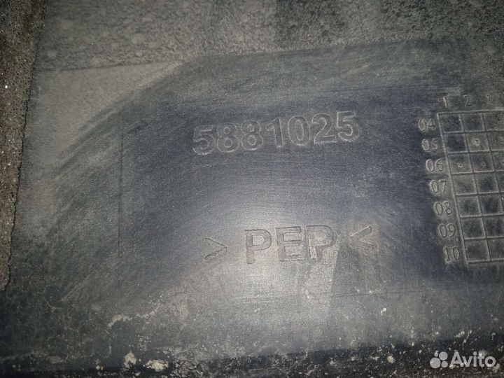 Обшивка багажника iran khodro samand