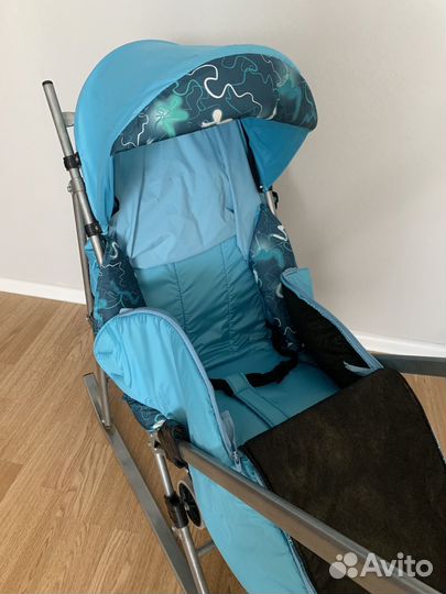 Коляска санки