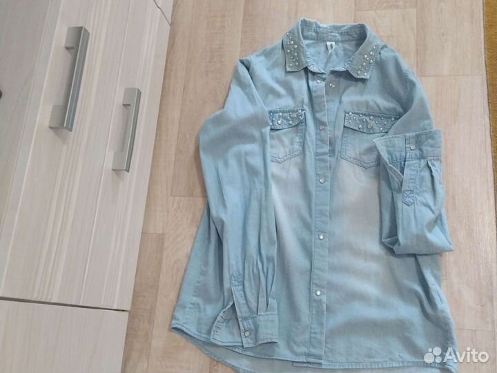 Джинсовая (облегченная) рубашка Acoola 164