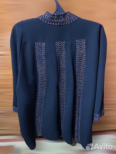 Блейзер в стиле оверсайз (plus-size)