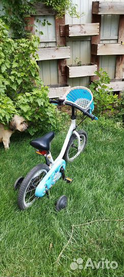 Велосипед детский Btwin на 14, б/у