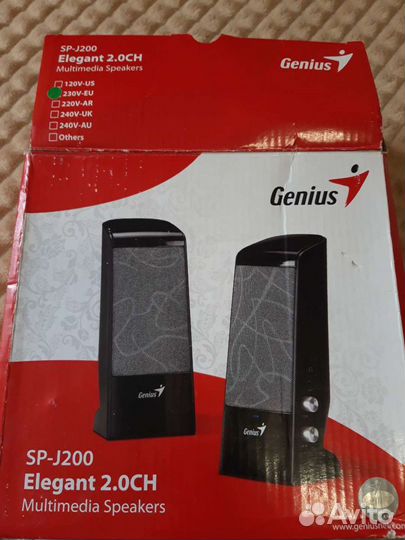 Колонки для компьютера genius
