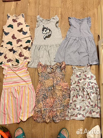 Вещи для девочки пакетом 116