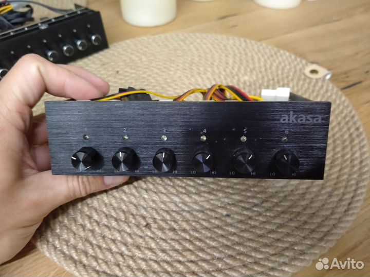 Регуляторы оборотов вентиляторов на 5 и 8 кулеров