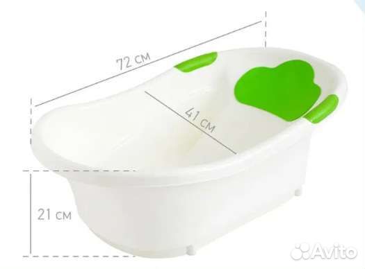 Детская ванночка для купания с горкой