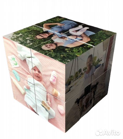 Фото в кубе