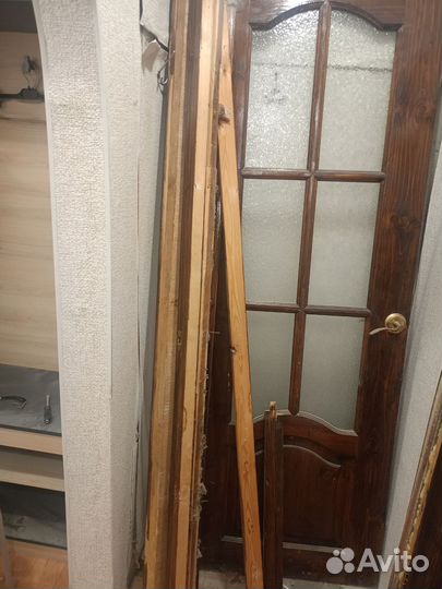 Межкомнатные двери бу с коробкой 90 см