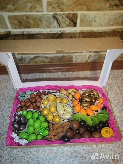 Подарочные ореховые коробочки/подарок/1 сентября