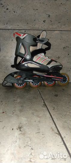 Роликовые коньки rollerblade раздвижные