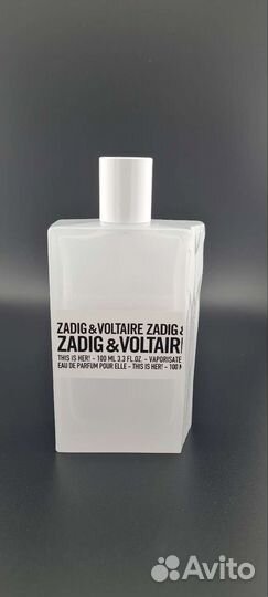 Zadig voltaire this is her(распив и флаконы)