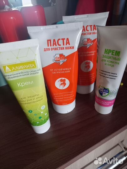 Очищающая паста для рук новая