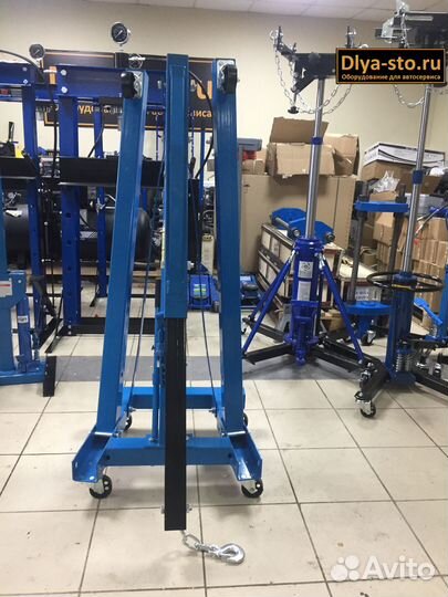 Кран гаражный гидравлический гусь 1т TS0401B