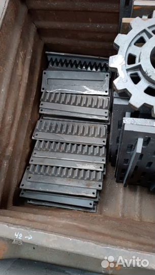 Сегмент зубчатой рейки топки тшпм