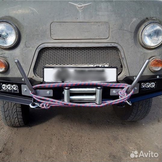 Передний бампер rubicon-3 УАЗ-452, 3303, 39094
