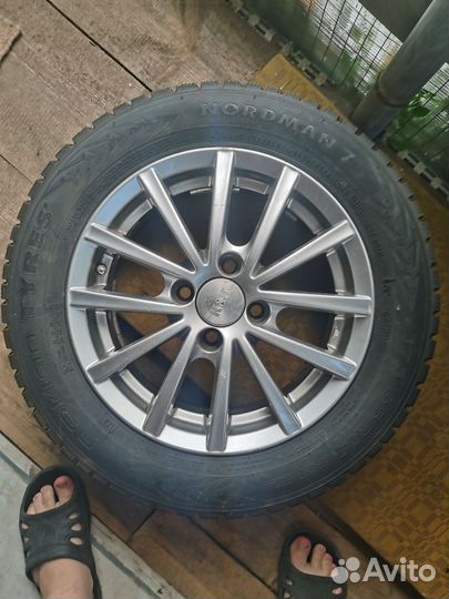 Зимние колеса r14 на литье