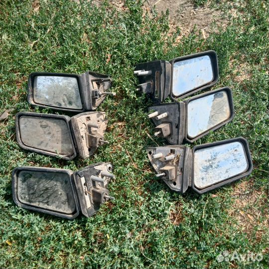 Зеркала заднего вида и задние фонари на ваз