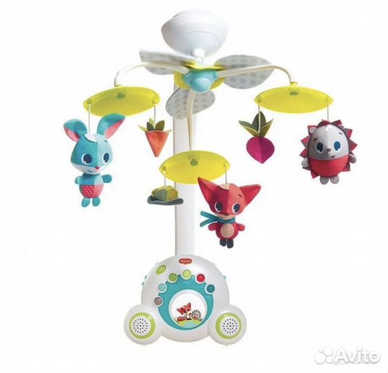 Погремушки, мобиль, коврик