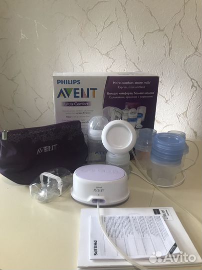 Электронный молокоотсос Philips Avent Ultra Comfor
