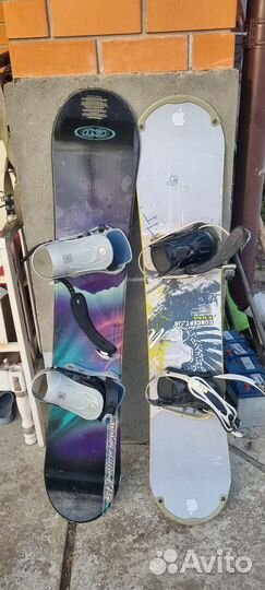 Сноуборд с креплением