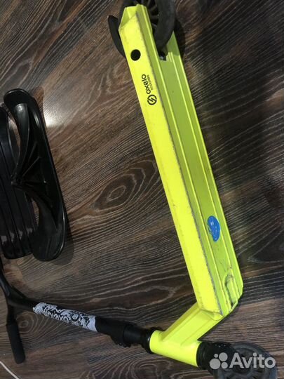 Самокат трюковой с лыжами