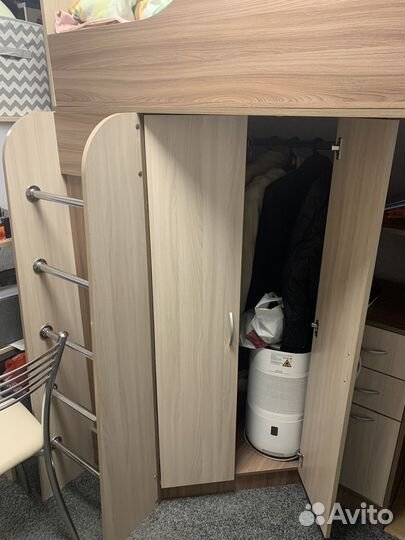 Кровать чердак