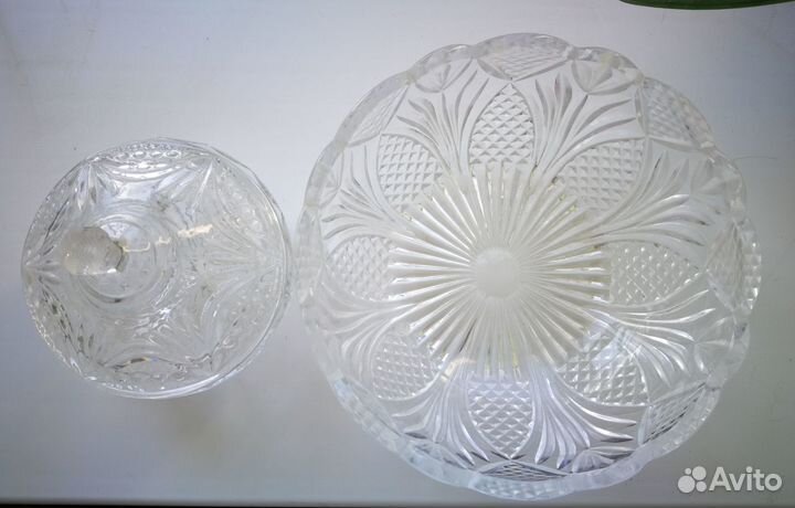 Хрустальный салатник