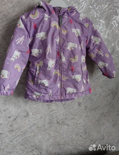 Куртка для девочки весна осень 92