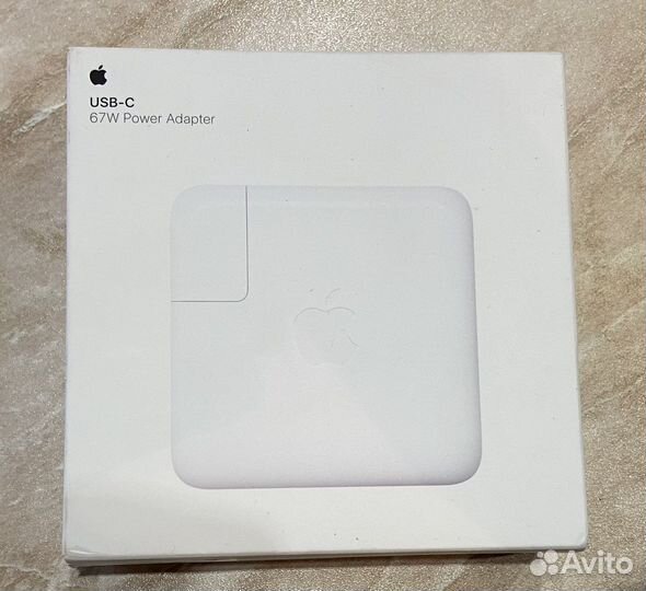 Зарядка macbook Apple 67W usbc Power Adapter