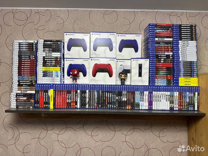 Диски для Ps4/Ps5 новые, в заводской пленке