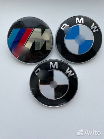 Эмблема значок на капот багажник BMW бмв