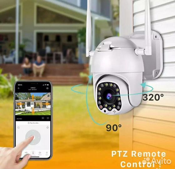 IP wifi камера внешняя, Full HD 1080P